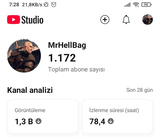 1172 aboneli Pk açık global oyun kanali