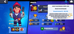 11.7K Kupa 60 Karakter 245 Elmas 2020 hesabı 