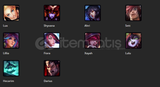 ⭐118 Seviye 62 Karakter 28 Skin Lol TR Hesap⭐