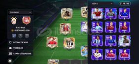 119 GEN 5 tane 120 gen oyuncu