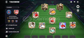 119 GEN FC ŞAMPİYONU +1.5MİLYAR COİNS TEK BAĞ 