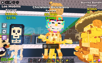 11m gold Chicleteira Bicicleteira