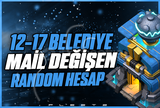 ⭐[12-17 Seviye Belediye] Garanti Mail Değişen⭐