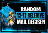 ⭐[12-17 Seviye Belediye] Garanti Mail Değişen⭐
