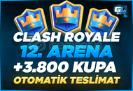 ⭐ [12. ARENA} Clash Royale +3.800 Kupa Random ⭐
