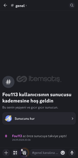 12 AY BADGE OLACAK DISCORD HESABI