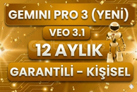 ✅ 12 AY GEMİNİ PRO 3 | KENDİ HESABINA