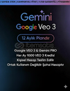 ✅ 12 Ay Gemini Pro VEO 3 [Kişisel Hesap]