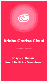 12 Aylık Adobe Creative Cloud Satın Al