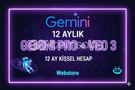 ⚡ Kişisel Hesabınıza Gemini Pro Tanımlanır ⚡