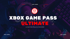 12+ Aylık Xbox Game Pass Ultimate 