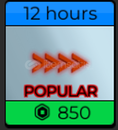 12 Hours Exp Boosts | Blox Fruits