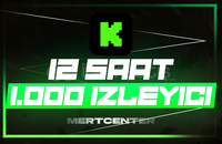 ⭐[12 SAAT] KİCK 1.000 CANLI YAYIN İZLEYİCİ⭐