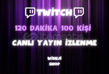 ⭐️120 DAKİKA 100 KİŞİ CANLI YAYIN İZLENME⭐️