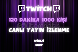 ⭐️120 DAKİKA 1000 KİŞİ CANLI YAYIN İZLENME⭐️