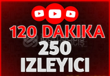 ⭐ 120 Dakika 250 Canlı Yayın İzleyici - YouTube