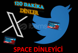 120 DAKİKA DİNLER 1000 SPACE DİNLEYİCİ 