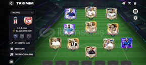 120 Gen Süper Fc Mobile hesabı 