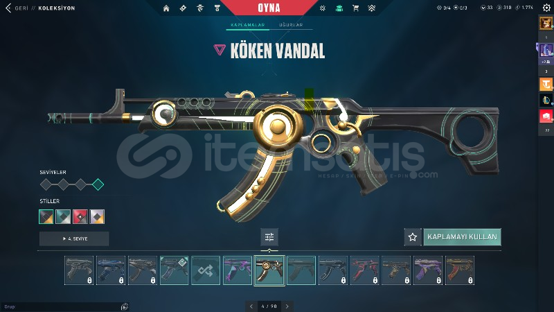 120 Level Skinli Valorant Hesabı. 120 Level Skinli Valorant Hesabı.