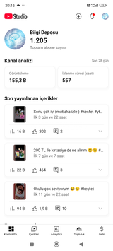 1200 aboneli keşfet kanllari 