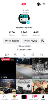 ⭐ [1200+] CANLI YAYIN AKTİF TİKTOK HESABI ⭐