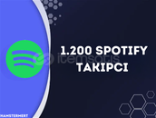 1.200 Spotify Takipçi