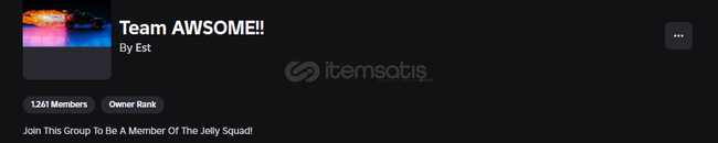 1200 Üyeli Roblox Grubu 1200 Üyeli Roblox Grubu
