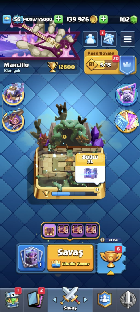 ⚡12000 KUPA⚡56 LEVEL⚡13 EVRİM⚡ ⚡12000 KUPA⚡56 LEVEL⚡13 EVRİM⚡