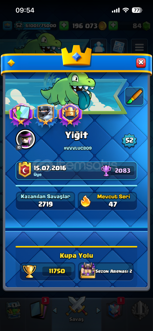 12000 Kupalı 2 Pass Alınmış Toxic İfadeli Hesap 12000 Kupalı 2 Pass Alınmış Toxic İfadeli Hesap