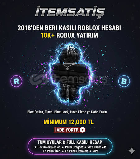 12.000 TL | BLOX FRUITS & 30+ OYUN! ???? 12.000 TL | BLOX FRUITS & 30+ OYUN! ????