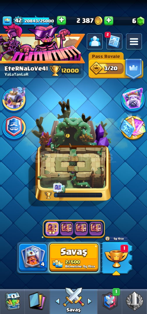 12000KUPA 7EVRİM 8SENELİK HESAP 119KART 1ELİT  12000KUPA 7EVRİM 8SENELİK HESAP 119KART 1ELİT