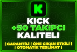 ⭐️[120DK] 50 KİCK İZLEYİCİ | KALİTELİ⭐️