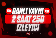 ⭐[120DK] Youtube 250 Canlı Yayın İzleyici