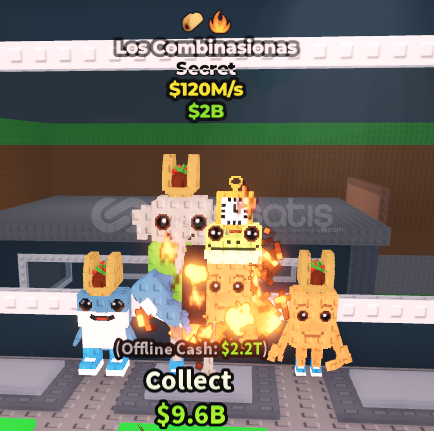 120M/s Los Combinasionas Steal A Brainrot 120M/s Los Combinasionas Steal A Brainrot