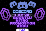 (15x)1 Aylık Discord Nitro Kodu [30X BOOST]