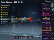 125 destansı komutan full uyguna satılık hesap