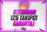 125 GERÇEK TAKİPÇİ GARANTILI