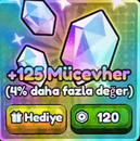 +125 Mücevher +125 Mücevher