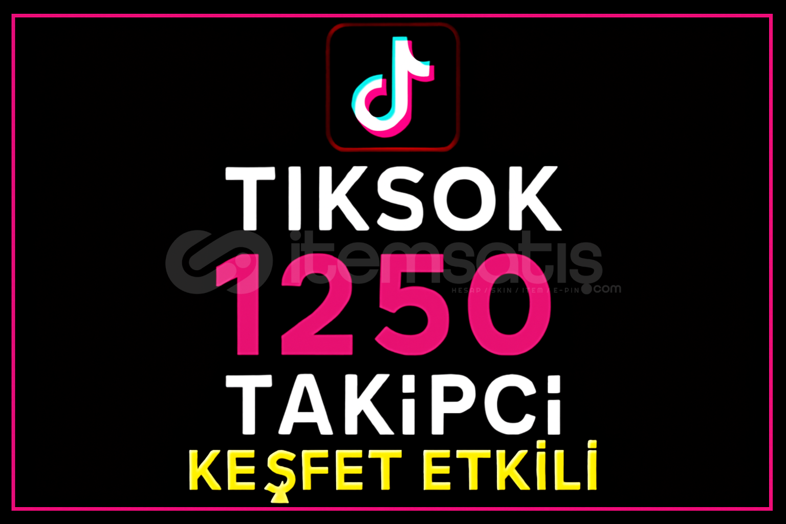 ⭐1250 Tiktok Takipçi - KEŞFET ETKİLİ⭐ ⭐1250 Tiktok Takipçi - KEŞFET ETKİLİ⭐