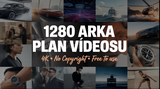 1280+ Arka Plan Stok Videosu Kategorili&Telifsiz
