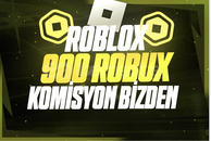✨(1286) 900 Robux - KOMİSYON BİZDEN✨