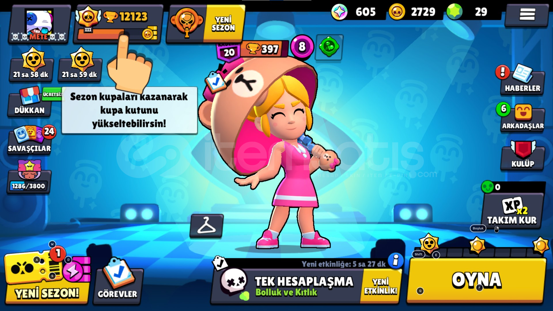 12K CHOCO PİPER⭐35+SKİN⭐47/88 12K CHOCO PİPER⭐35+SKİN⭐47/88