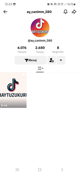 1.2k ORGANIK CANLI YAYINCI HESABI bende 