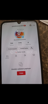 1.2k ORGANIK CANLI YAYINCI HESABI 
