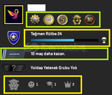 12K OYUN+FACEİT+ 5 MADALYA 285 WİN 527 SAAT 