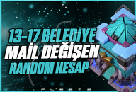 ⭐[13-17 Seviye Belediye] Garanti Mail Değişen⭐