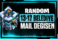 ⭐[13-17 Seviye Belediye] Garanti Mail Değişen⭐