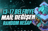 ⭐[13-17 Seviye Belediye] Garanti Mail Değişen⭐