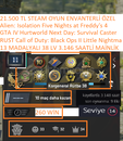 13 MADALYALI 38 LV 3.148 SAATLİ RUST Black Ops