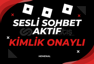 ⭐13+ SESLİ SOHBET | VOİCE CHAT AKTİF HESAP ✅